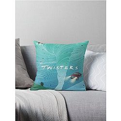 Twisters Movie Throw Pillow