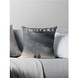 Twisters 2024 Throw Pillow