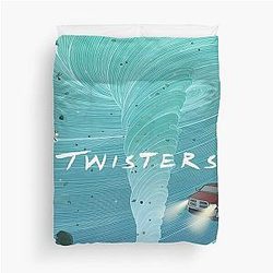 Twisters 2024 Action and Thriller Duvet Cover