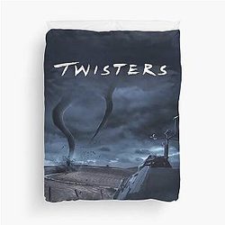 Twisters 2024 Action and Thriller Duvet Cover