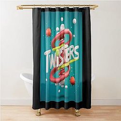 Twisters t-shirt  Gift a to your father, husband, boyfriend, girlfriend! show 2025 Shower Curtain