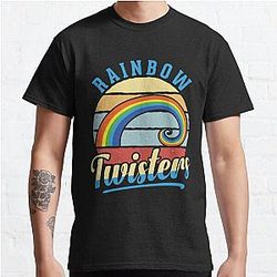 Vintage Rainbow Twisters Classic T-Shirt