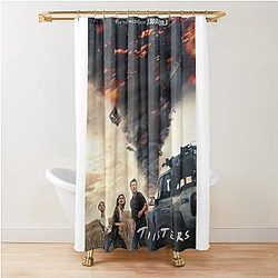 Twisters 2024 Movie Shower Curtain