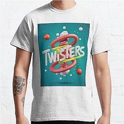 Twisters t-shirt  Gift a to your father, husband, boyfriend, girlfriend! show 2025 Classic T-Shirt