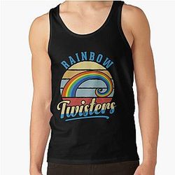Vintage Rainbow Twisters Tank Top
