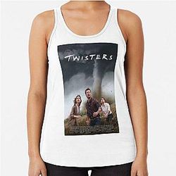 Twisters Movie Racerback Tank Top