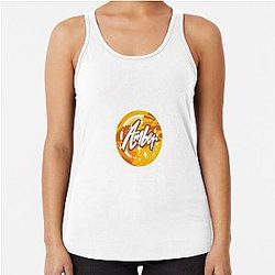 Twisters Amber Racerback Tank Top