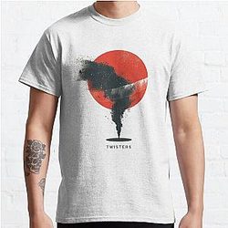 Minimalist Twisters Abstract Art Classic T-Shirt