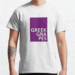 Greek Grapes - Tongue Twisters Classic T-Shirt