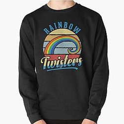 Vintage Rainbow Twisters Pullover Sweatshirt
