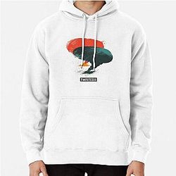Retro Twisters Graphic Art Pullover Hoodie