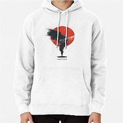 Minimalist Twisters Abstract Art Pullover Hoodie