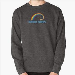 Rainbow Twisters Pullover Sweatshirt
