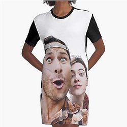 twisters Graphic T-Shirt Dress