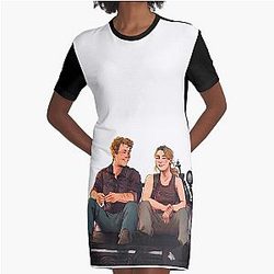 twisters Graphic T-Shirt Dress
