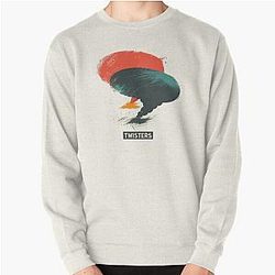 Retro Twisters Graphic Art Pullover Sweatshirt