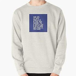 She sells Sea-Shells - Square - Tongue Twisters Pullover Sweatshirt