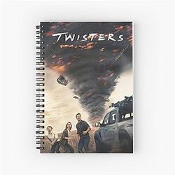 Twisters 2024 Action and Thriller Spiral Notebook