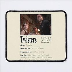 Twisters Poster Mouse Pad