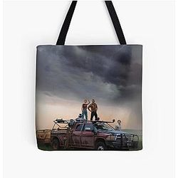 Twisters All Over Print Tote Bag