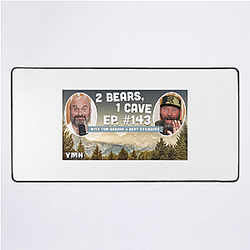 Bro Energy Two Bears One Cave Mouse Pads