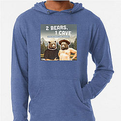 Comic Chaos Two Bears One Cave Hoodies