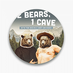 Comic Chaos Two Bears One Cave Pins