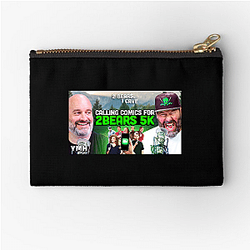 Offbeat Humor Two Bears One Cave Zipper Pouches
