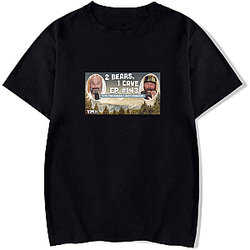 Bro Energy Two Bears One Cave T-Shirts