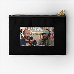 Raw Comedy Two Bears One Cave Zipper Pouches