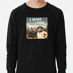 Comic Chaos Two Bears One Cave Sweatshirts