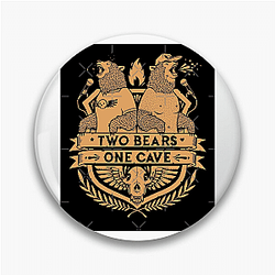 Spontaneous Jokes Two Bears One Cave Pins