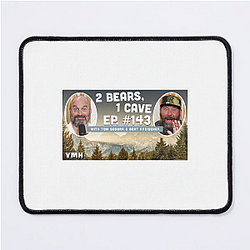 Bro Energy Two Bears One Cave Mouse Pads