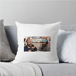 Raw Comedy Two Bears One Cave Pillows Cover