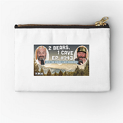 Bro Energy Two Bears One Cave Zipper Pouches