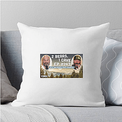 Bro Energy Two Bears One Cave Pillows Cover