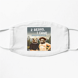 Comic Chaos Two Bears One Cave Face Masks