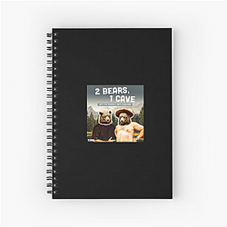 Comic Chaos Two Bears One Cave Notebook
