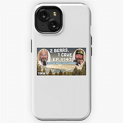Bro Energy Two Bears One Cave iPhone Cases