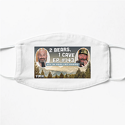 Bro Energy Two Bears One Cave Face Masks