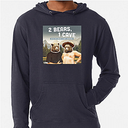 Comic Chaos Two Bears One Cave Hoodies