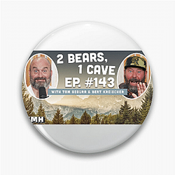 Bro Energy Two Bears One Cave Pins