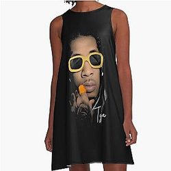 Retro A-Line Dress