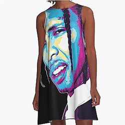 Tyga Stile Abito A Linea