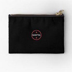 Black Zipper Pouch