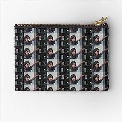 Kylie Jenner Framed Tyga Mugshot Zipper Pouch