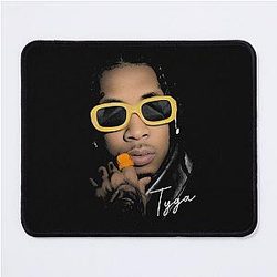 Retro Silhouette Tyga Mouse Pad