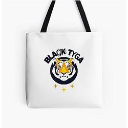 Schwarz Tyga Tote Bag