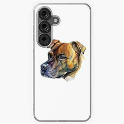 Tyga Brindle Staffy Samsung Galaxy Soft Case