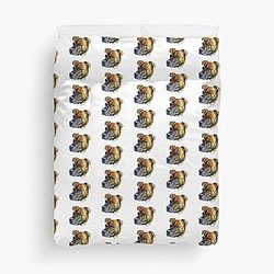 Tyga die Brindle Staffordshire Duvet Cover